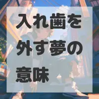 入れ歯を外す夢のサムネイル