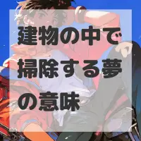 建物の中で掃除する夢のサムネイル