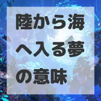 陸から海へ入る夢のサムネイル