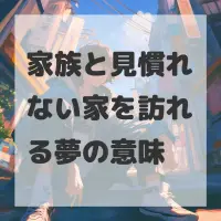 家族と見慣れない家を訪れる夢のサムネイル