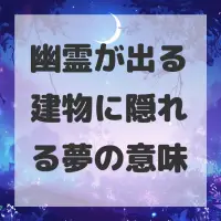 幽霊が出る建物に隠れる夢のサムネイル