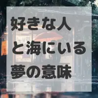 好きな人と海にいる夢のサムネイル
