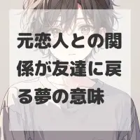 元恋人との関係が友達に戻る夢のサムネイル