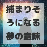 捕まりそうになる夢のサムネイル