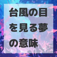 台風の目を見る夢のサムネイル