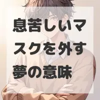 息苦しいマスクを外す夢のサムネイル