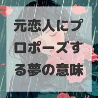 元恋人にプロポーズする夢のサムネイル