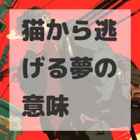 猫から逃げる夢のサムネイル