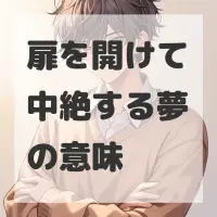 扉を開けて中絶する夢のサムネイル