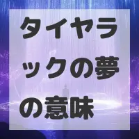 タイヤラックの夢のサムネイル画像