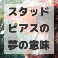 スタッドピアスの夢のサムネイル画像