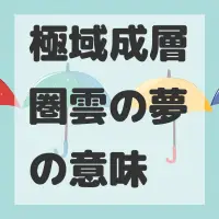 極域成層圏雲の夢のサムネイル