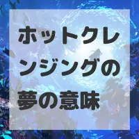 ホットクレンジングの夢のサムネイル画像