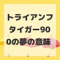 トライアンフ タイガー900の夢のサムネイル