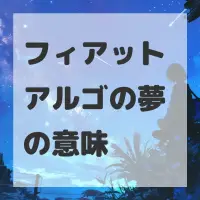 フィアット アルゴの夢のサムネイル