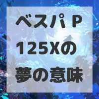 ベスパ P125Xの夢のサムネイル