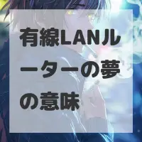 有線LANルーターの夢のサムネイル