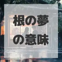 根の夢のサムネイル画像