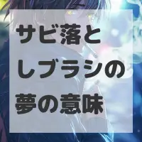 サビ落としブラシの夢のサムネイル画像