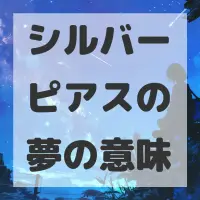 シルバーピアスの夢のサムネイル画像