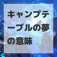 キャンプテーブルの夢のサムネイル画像