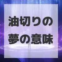 油切りの夢のサムネイル画像