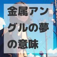 金属アングルの夢のサムネイル画像