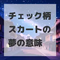 チェック柄スカートの夢のサムネイル画像