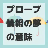 プローブ情報の夢のサムネイル画像