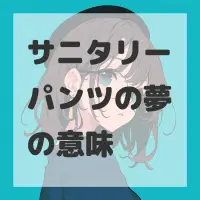 サニタリーパンツの夢のサムネイル画像