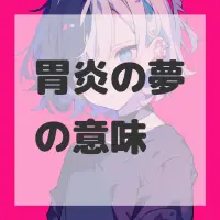 胃炎の夢のサムネイル画像