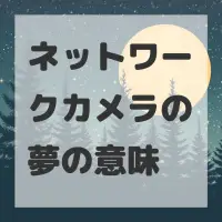 ネットワークカメラの夢のサムネイル画像