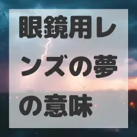 眼鏡用レンズの夢のサムネイル
