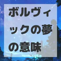ボルヴィックの夢のサムネイル画像