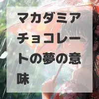 マカダミアチョコレートの夢のサムネイル