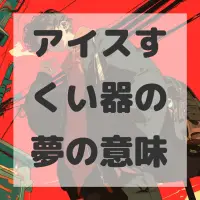 アイスすくい器の夢のサムネイル画像