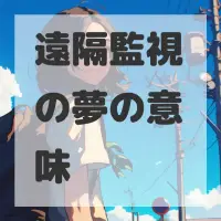 遠隔監視の夢のサムネイル画像