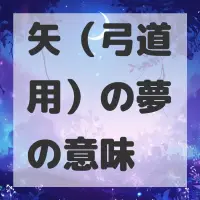 矢（弓道用）の夢のサムネイル画像