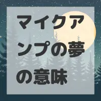 マイクアンプの夢のサムネイル