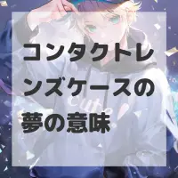 コンタクトレンズケースの夢のサムネイル画像
