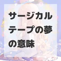 サージカルテープの夢のサムネイル画像