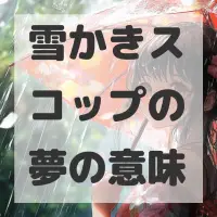 雪かきスコップの夢のサムネイル画像