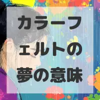 カラーフェルトの夢のサムネイル画像