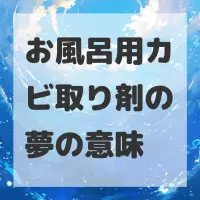 お風呂用カビ取り剤の夢のサムネイル画像