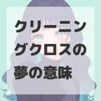 クリーニングクロスの夢のサムネイル