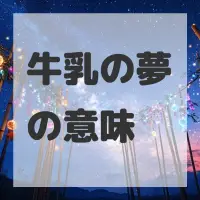 牛乳の夢のサムネイル画像