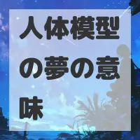 人体模型の夢のサムネイル画像