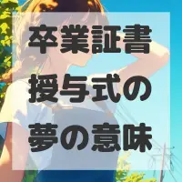 卒業証書授与式の夢のサムネイル画像