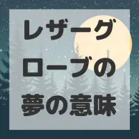 レザーグローブの夢のサムネイル画像