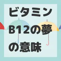 ビタミンB12の夢のサムネイル